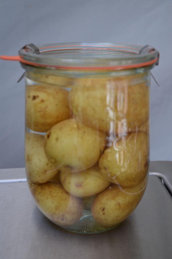Aardappelen inmaken
