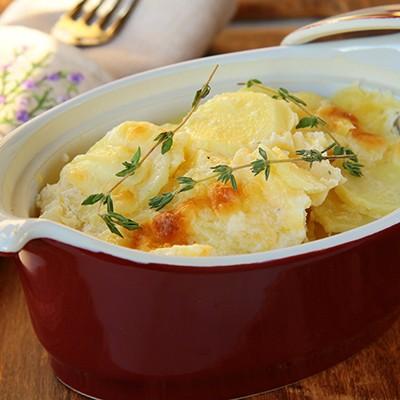 Aardappelgratin
