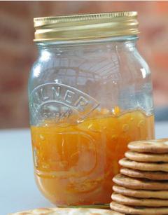 Abrikozenjam weckpot Kilner