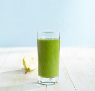 Boerenkool en peersmoothie