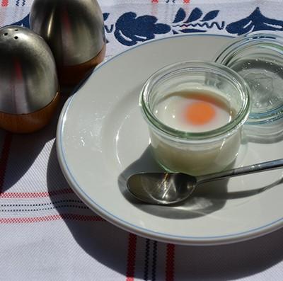 Ei koken in weckpotje