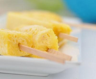 Ijslolly van ananas