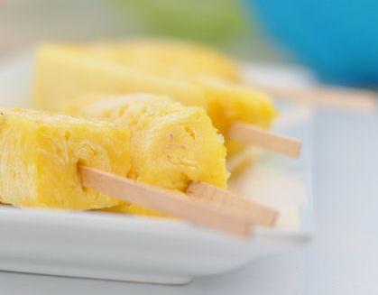 Ananas ijslolly’s