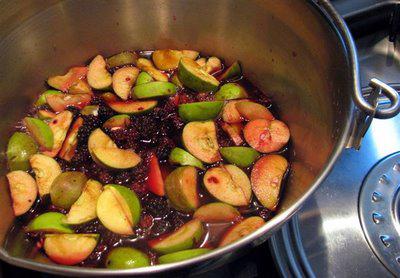 Appel-vlierbessenjam / appel-vlierbessenconfituur