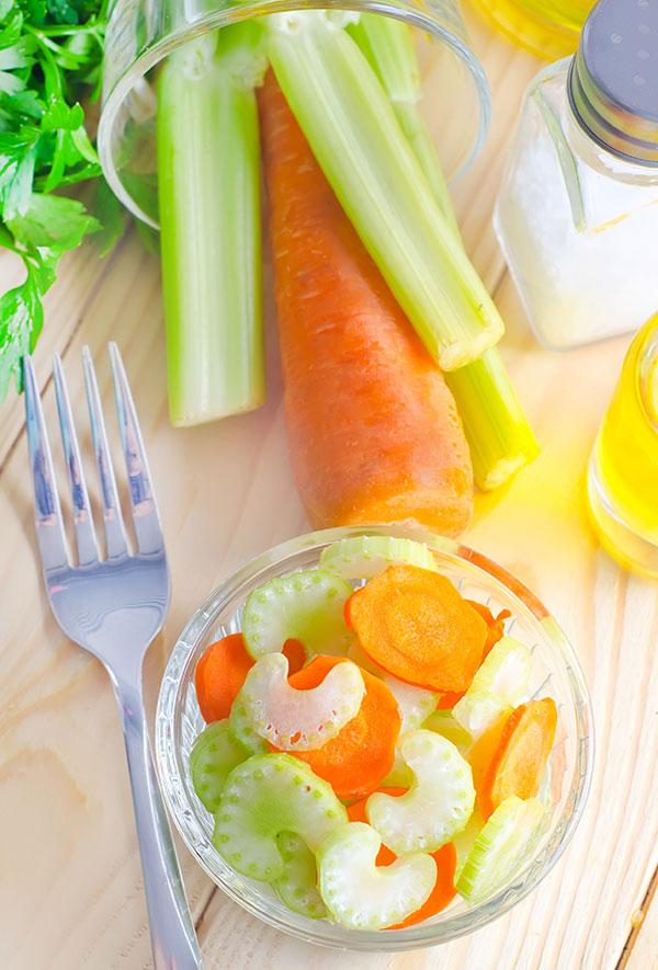 Appel wortelsalade