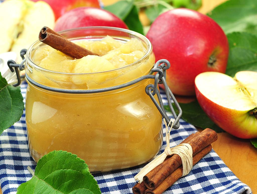 Appeljam met kaneel