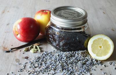 Appeljam met lavendel / Appelconfituur met lavendel