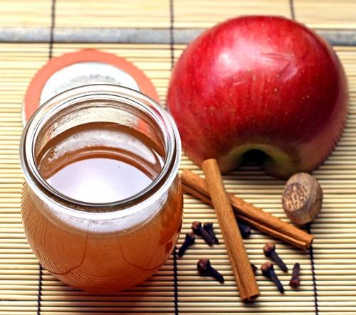 Appels op siroop