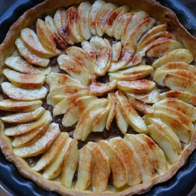 Appeltaart met zanddeeg