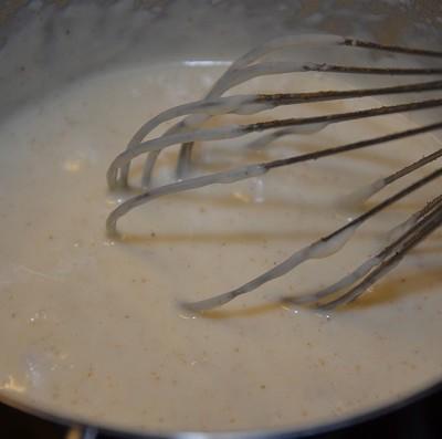 Bloemkoolsausje maken