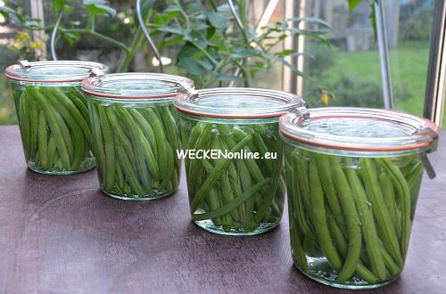 Boontjes inmaken