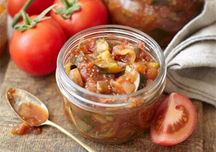 Courgette- tomatenchutney