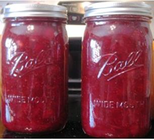 Cranberry compote