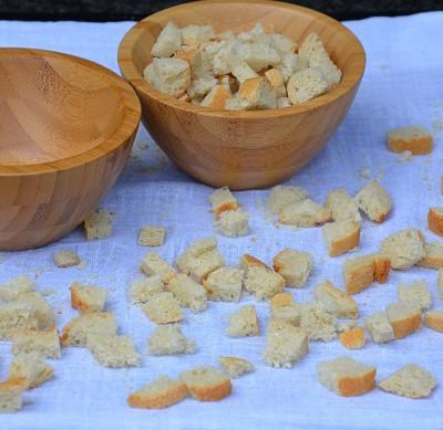 Croutons maken