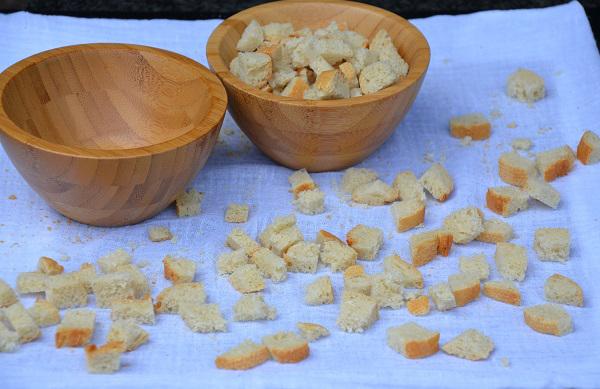 Croutons maken