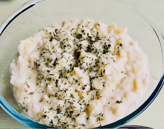 Knolselderpuree