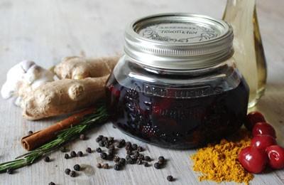 Kersenchutney met rozemarijn
