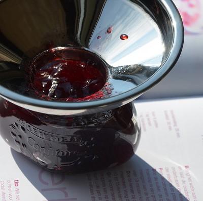 Kersenjam met frambozen
