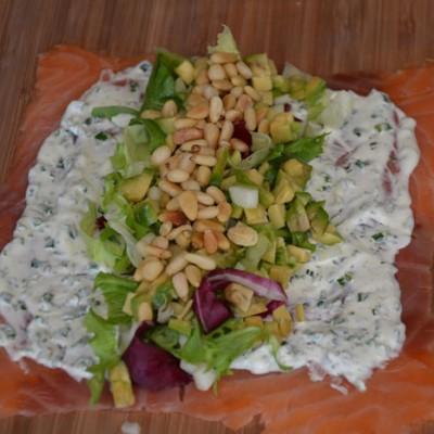 Zalmrolletjes