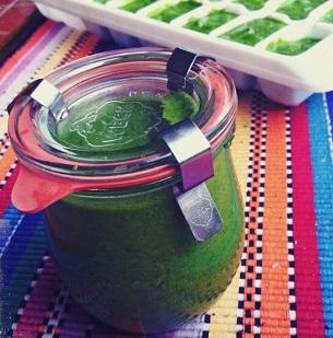 Pesto maken