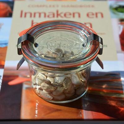 Pompoenpitten drogen