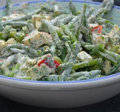 Salade met boontjes