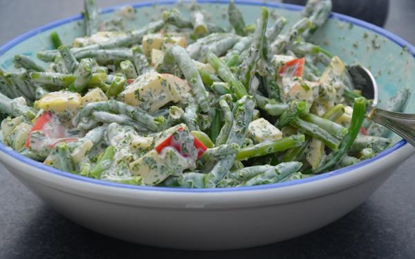 Salade met boontjes