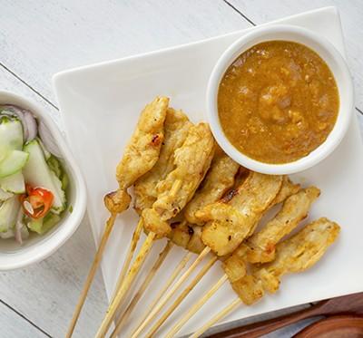Sate saus Sate dipsaus