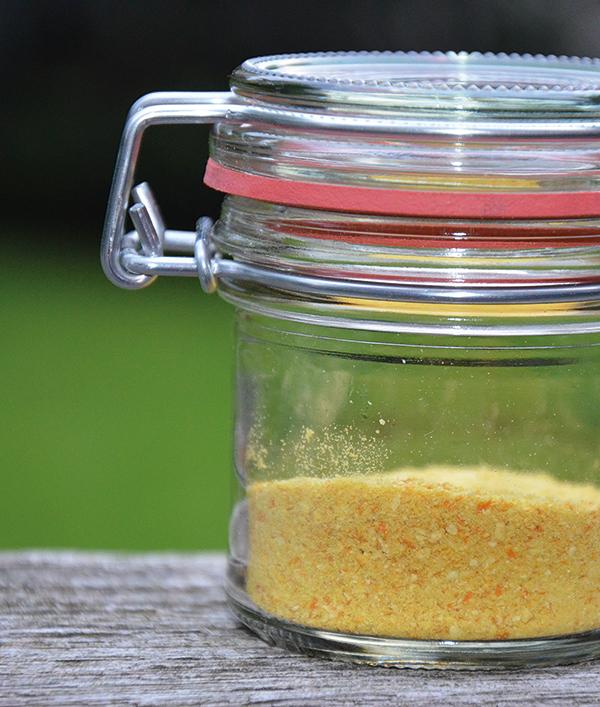 Sinaasappelpoeder maken in de oven