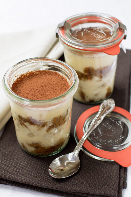 Tiramisu in weckpotjes