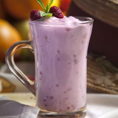Frambozensmoothie met havermout