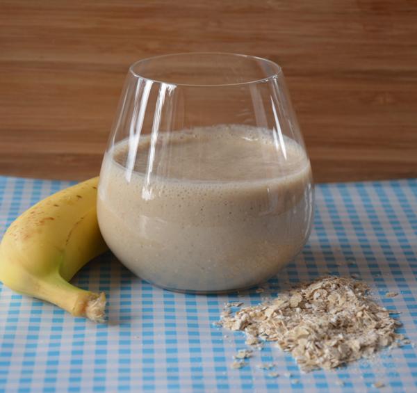Bananen smoothie met havermout