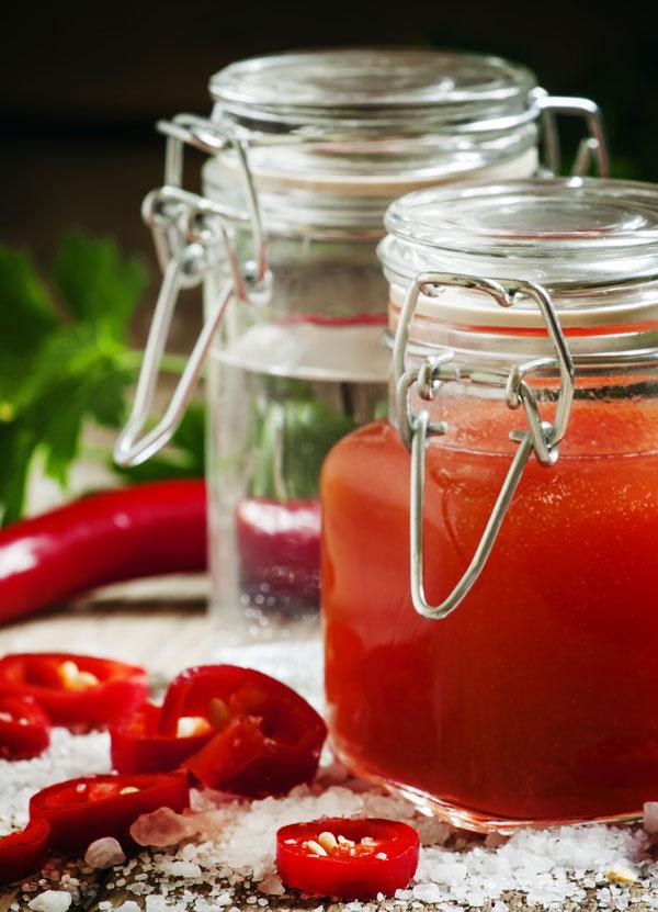 Chilisaus maken