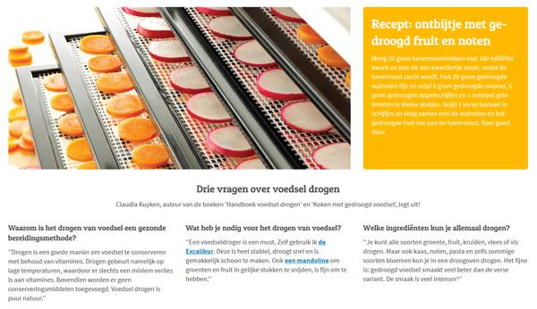 Claudia Kuyken boeken voedsel drogen
