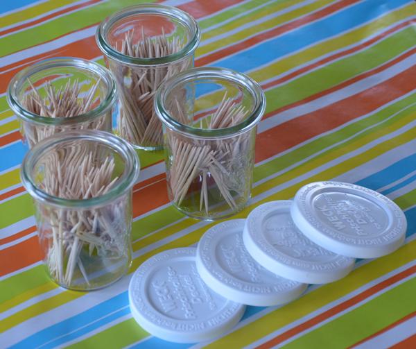 PRIKKERS IN WECKPOTJES