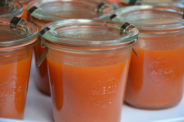 Tomatensoep inmaken (glutenvrij)