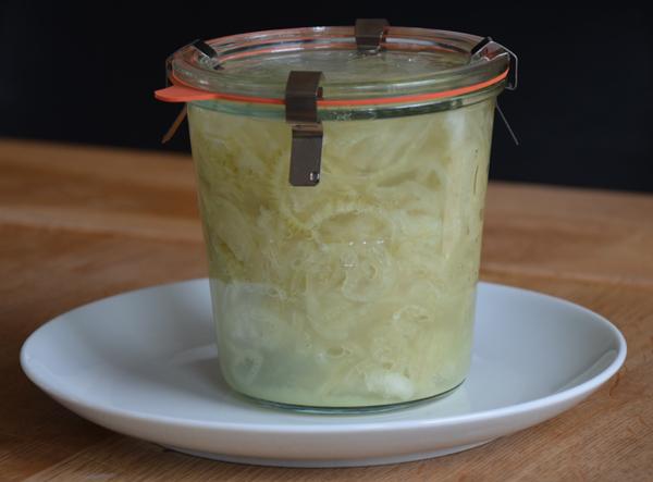 Uien fermenteren