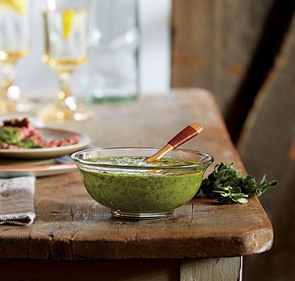 Chimichurri maken met de blender