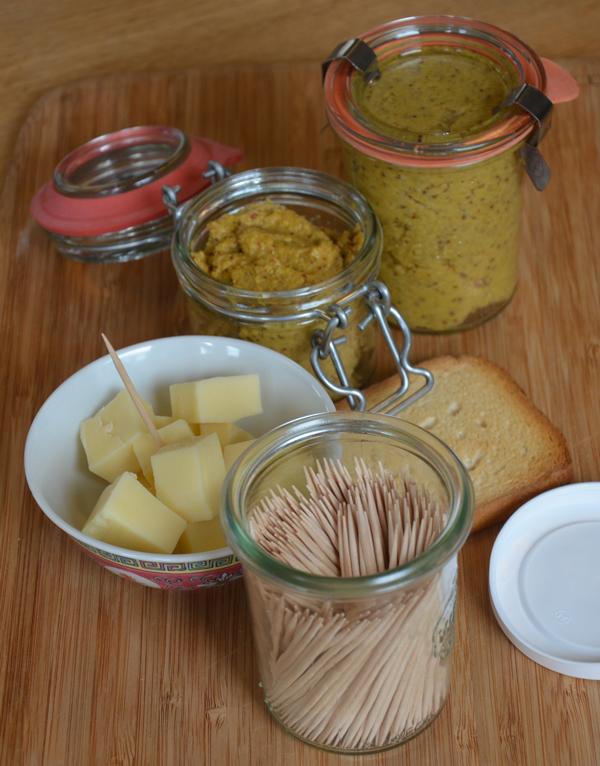 Mosterd met port en appelazijn
