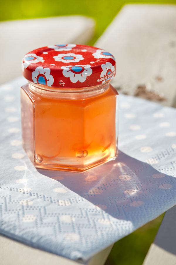 Pompelmoesgelei met grenadine