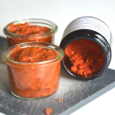 Chilipasta maken