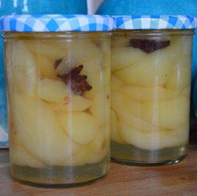 Peren in azijn