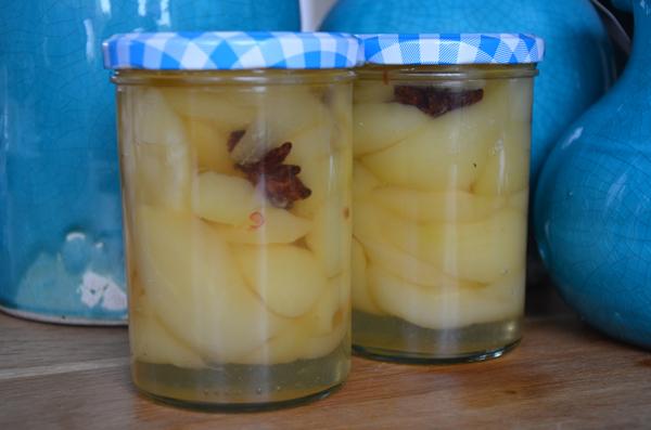 Peren inmaken in azijn