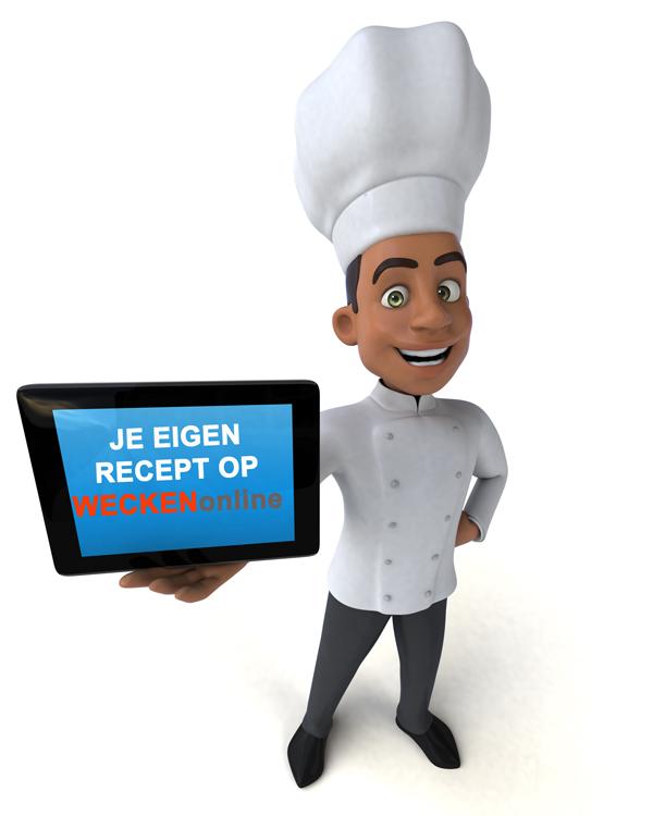 Je eigen recept op WECKENonline