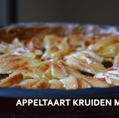 Appeltaart kruiden maken