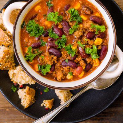 Chili con carne kruiden maken