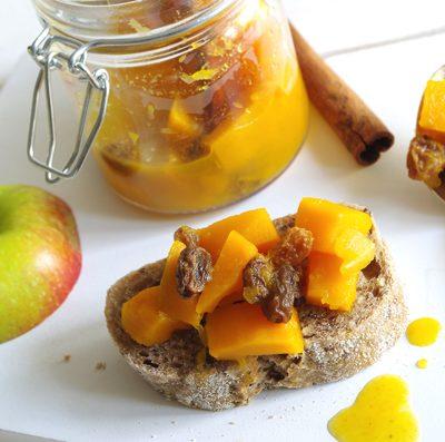 Pompoenchutney met appel