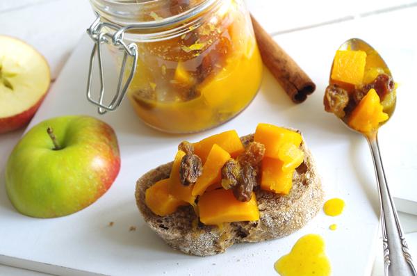 Pompoenchutney met appel