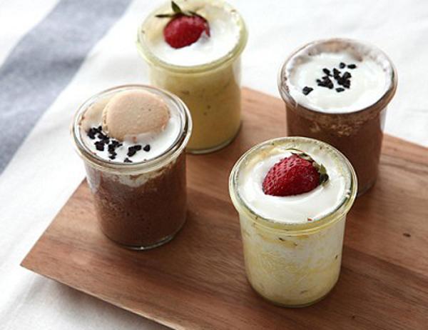 Maak je desserts in weckpotjes