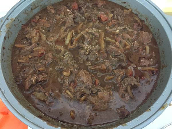 Hachee van paardenstoofvlees